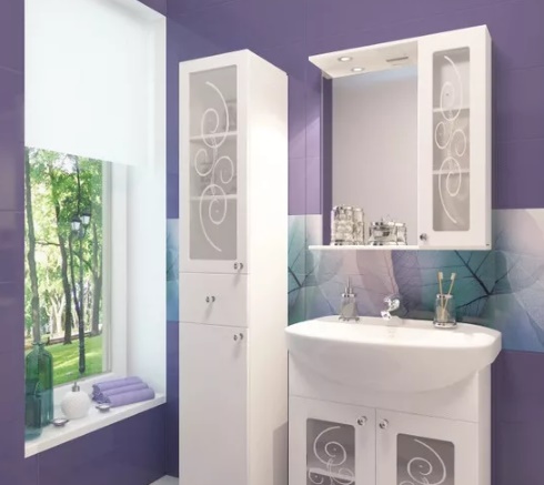 водостойкая мебель для ванныъх комнат ева голд