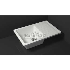 Мойка композит. MARRB.ЭНДИ Z16Q1 прямоугольная,белый лед,740x490x210 без сифона фото Мойка композит. MARRB.ЭНДИ Z16Q1 прямоугольная,белый лед,740x490x210 без сифона