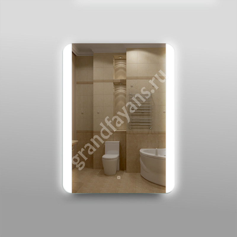 EvaGold — Eva Gold Зеркало 316ск 80х60 см с LED подсветкой 9,6 Вт/м  с сенсорным выключателем фото 0