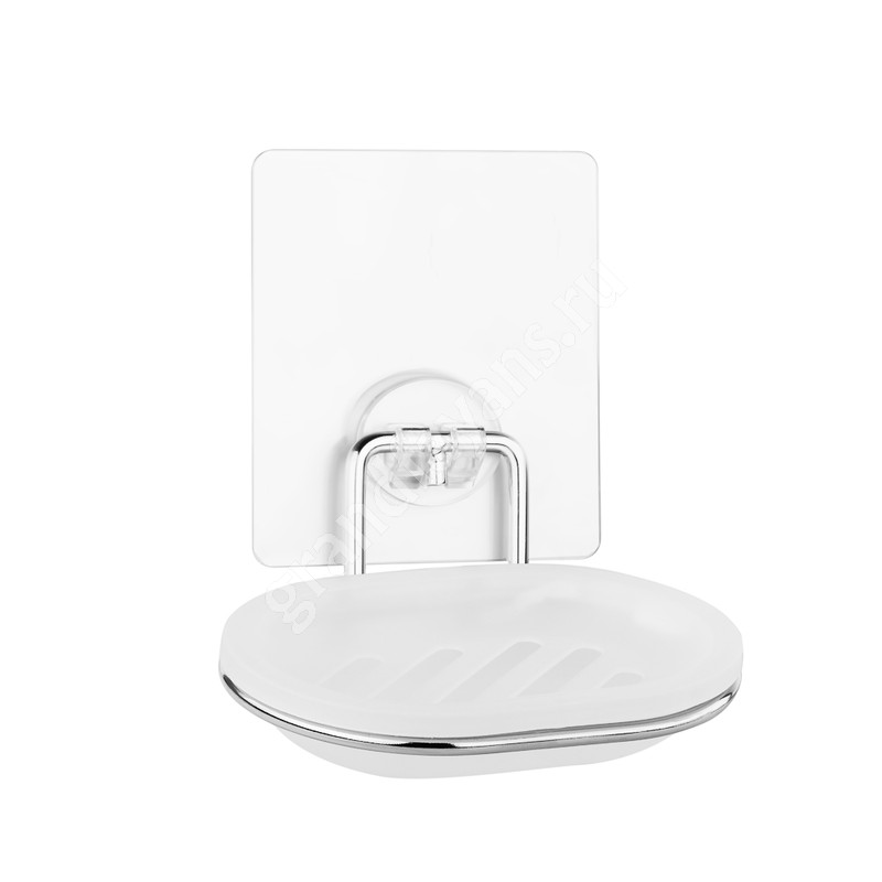 Kleber light — Мыльница для ванной настенная на силиконовом креплении пластиковая Kleber Lite фото 0
