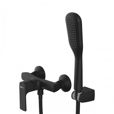 фото LM7203BL Смеситель для душа Lemark URSUS черный