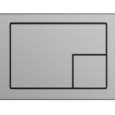 фото Кнопка: CORNER для LINK PRO/VECTOR/LINK пластик хром матовый