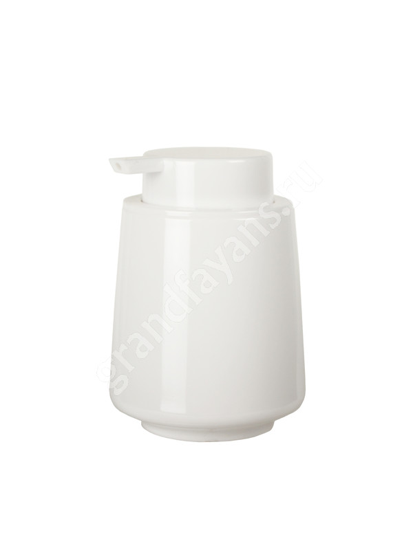АкваЛиния — дозатор для ж/мыла пластик Блум белый фото 0