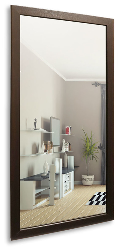 Серебряные зеркала — Зеркало Феррара 455х905 багетная рама,вертикальное фото 0