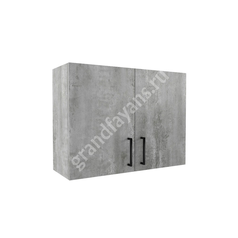 EvaGold — Шкаф навесной для посуды с полкой - Цемент светлый фото 0