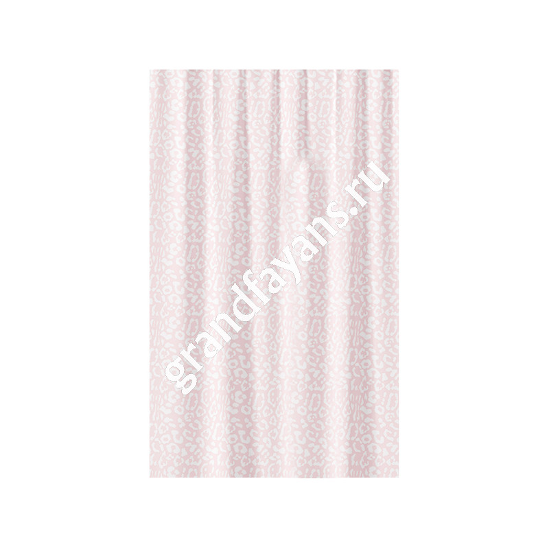 Delphinium — Штора для ванной Delphinium ПВХ Пума розовый 180х180 фото 0