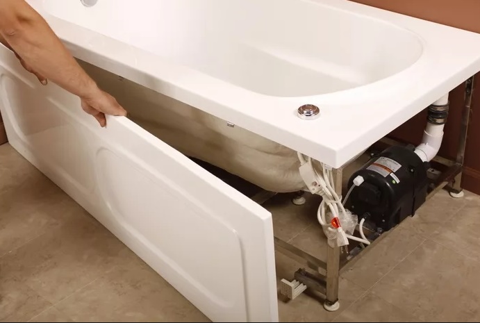 Как подключить ванну к канализации своими руками