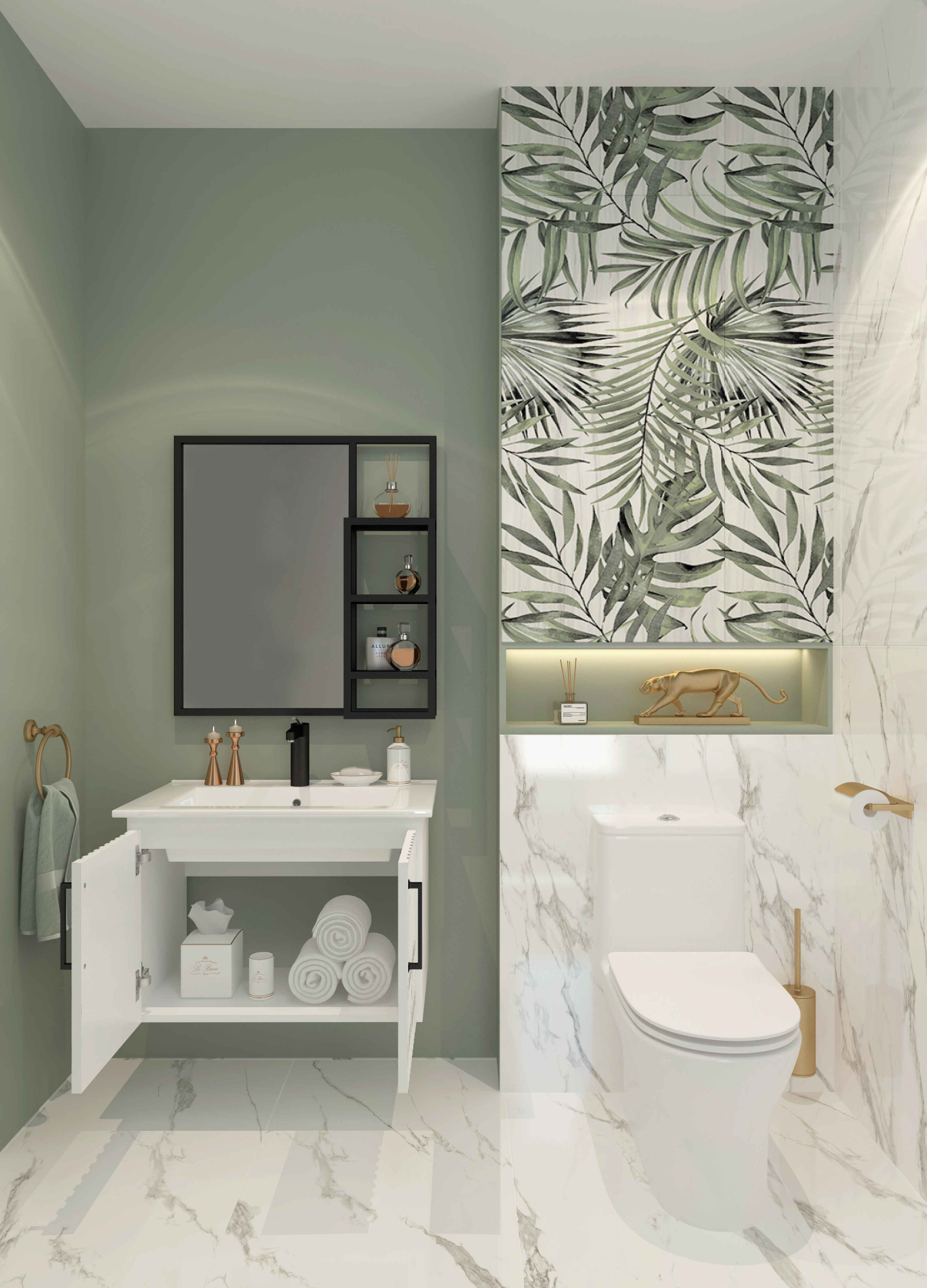 75 Подвесная тумба "Bruklin 75" (ум. Оскар 750) мрамор