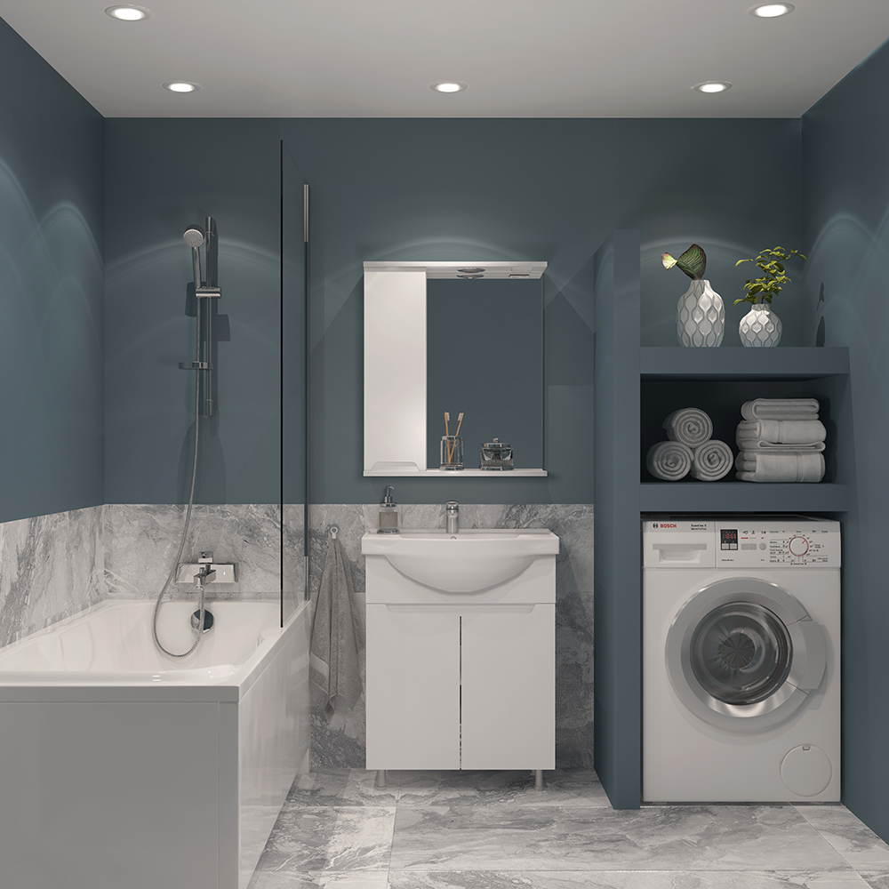 60 Зеркало-шкаф "Paola 60"