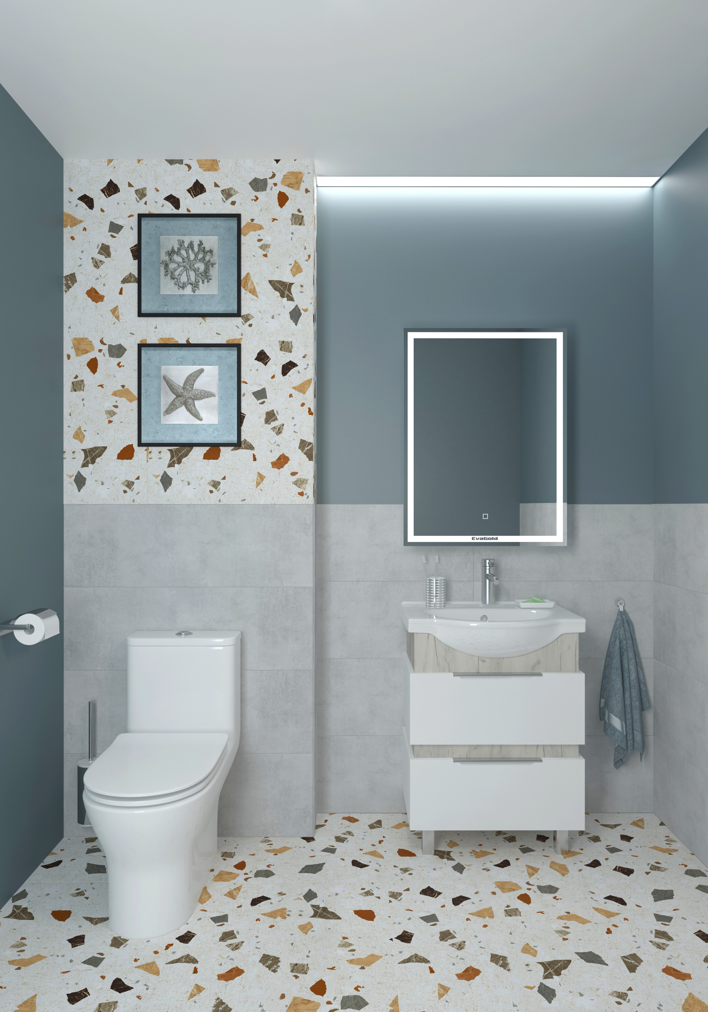 60 Тумба "Ares 60" (ум. Элегия 60) Pur-клей