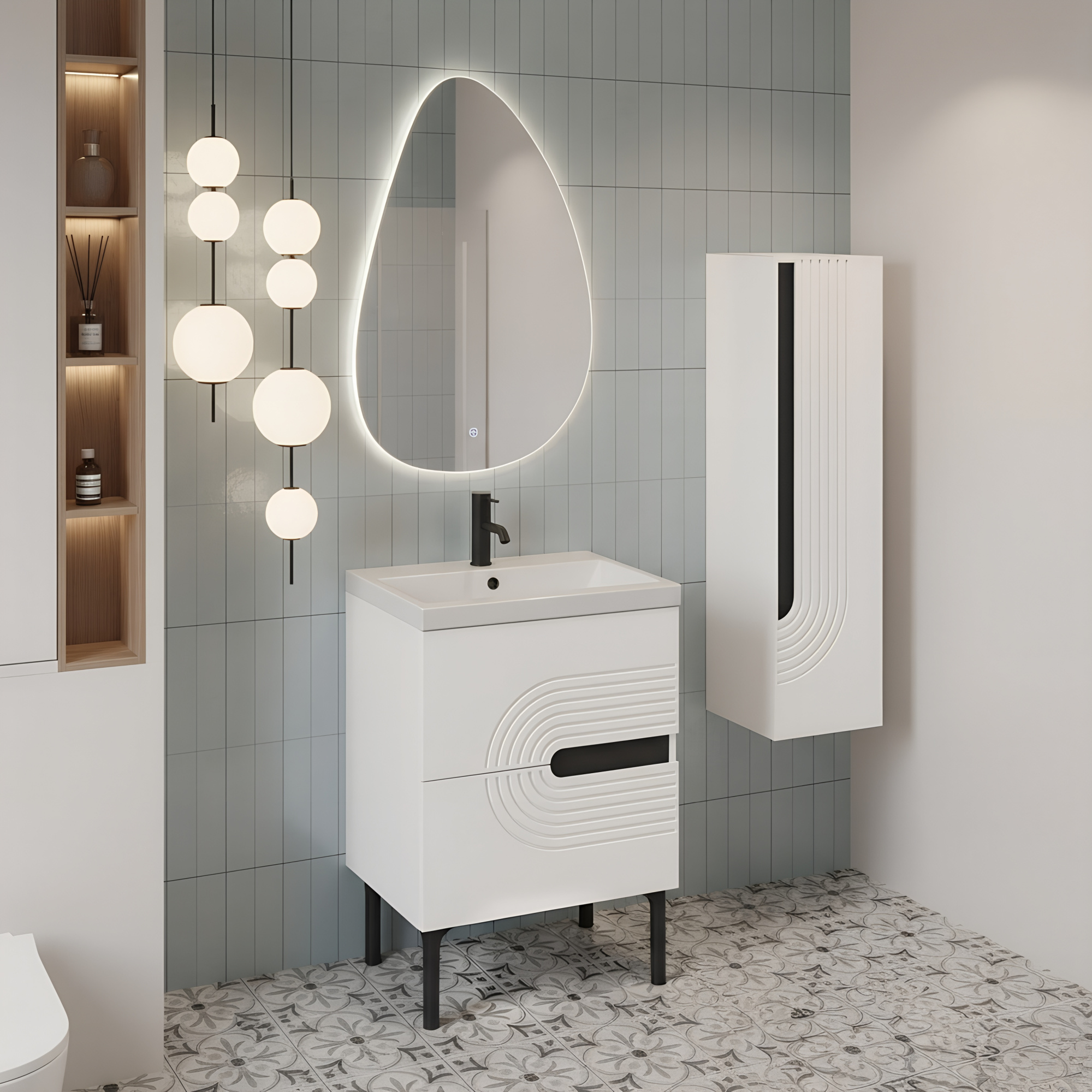 30 Пенал подвесной "Селеста 30" (правый)