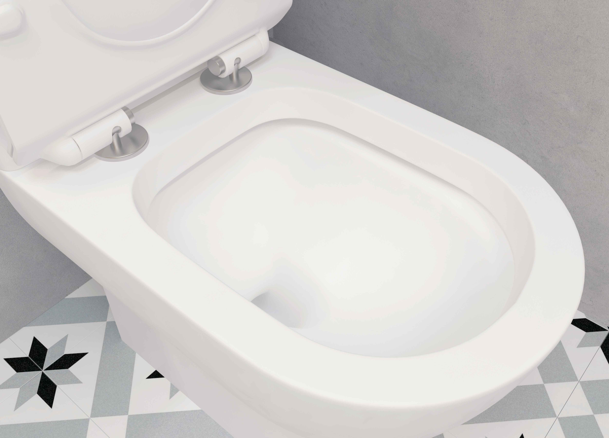 A080 Унитаз-компакт, сиденье тонкое ДП, крепления, арматура, гориз. выпуск