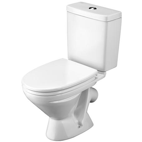 Унитаз-компакт "Лига" (стандарт: 2-реж., дюро, метал крепеж, н/п)