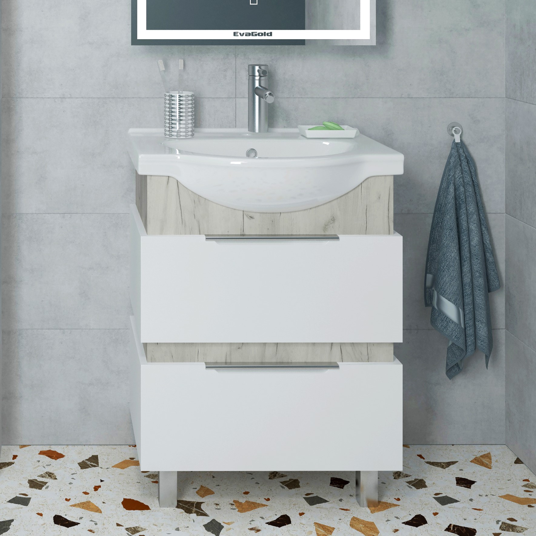 60 Тумба "Ares 60" (ум. Элегия 60) Pur-клей