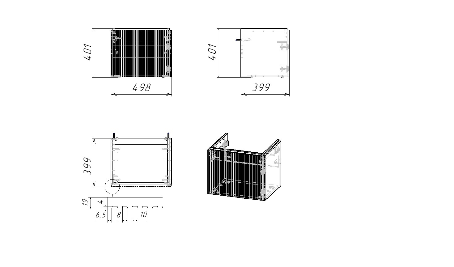 50 Тумба подвесная "Tai 50" Белый (ум. Фостер 500, Fest 50, Como 50)