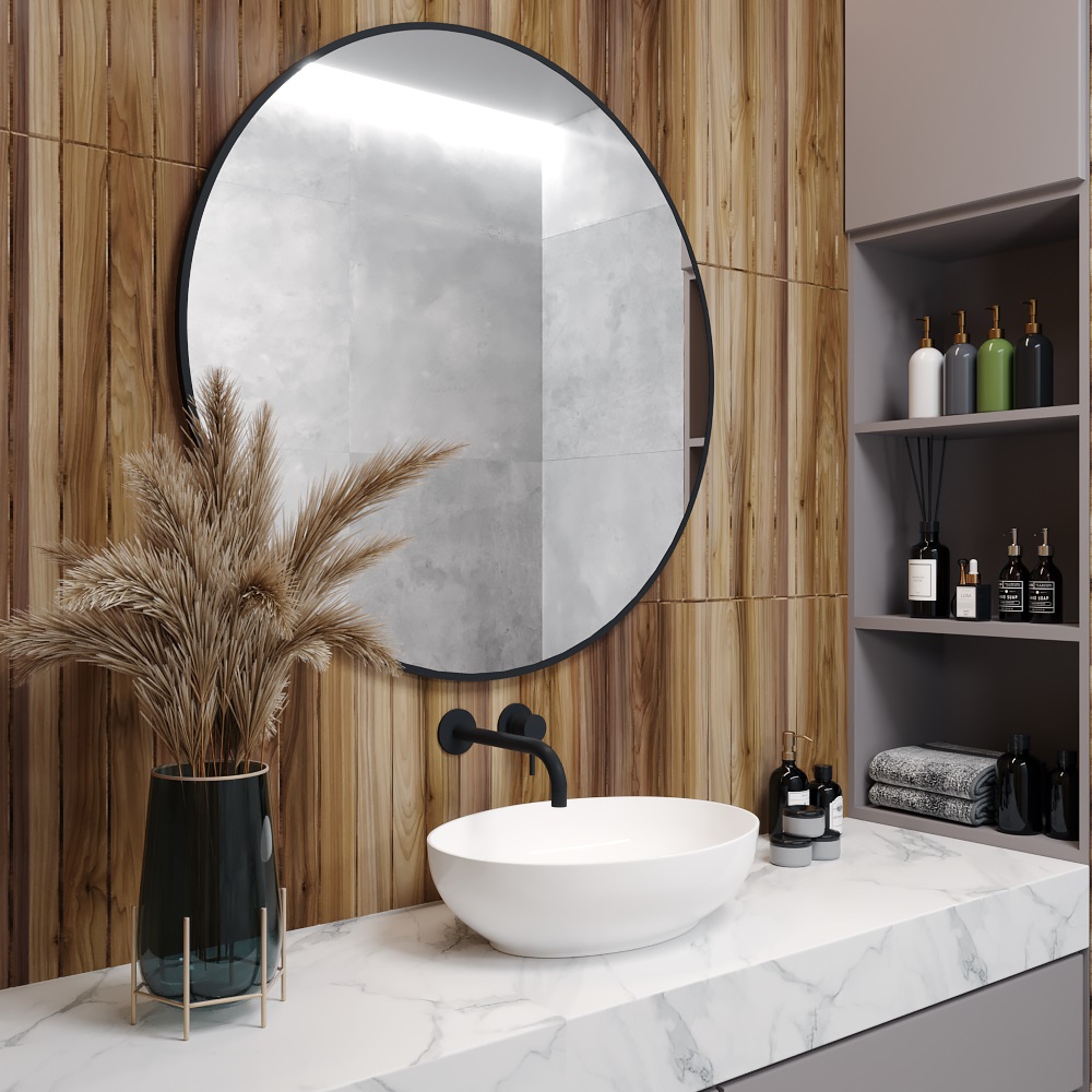 Умывальник накладной A433 овал без перелива (515*390*145 мм)