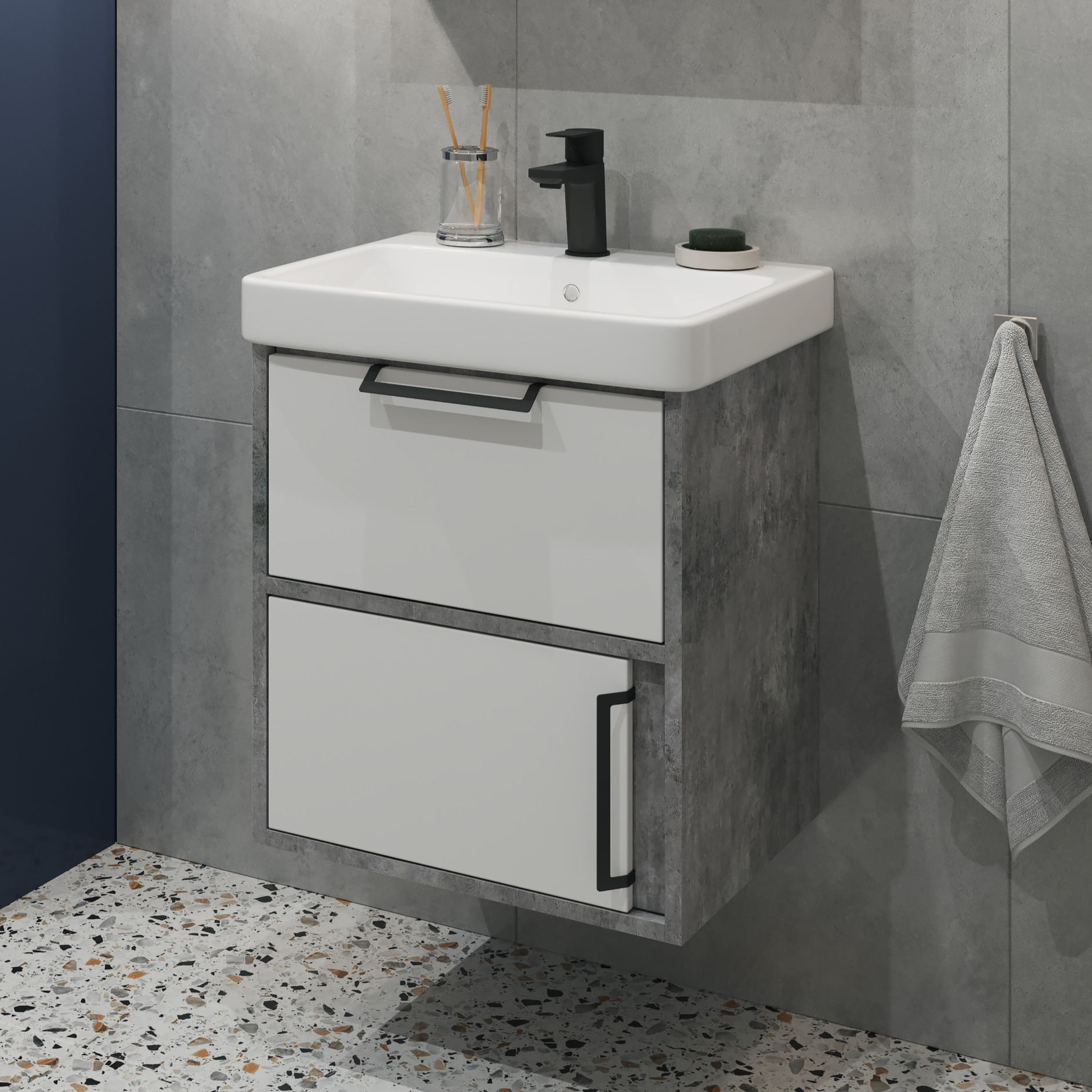 55 Подвесная тумба "Hunter 55" (ум. Адриана-55)