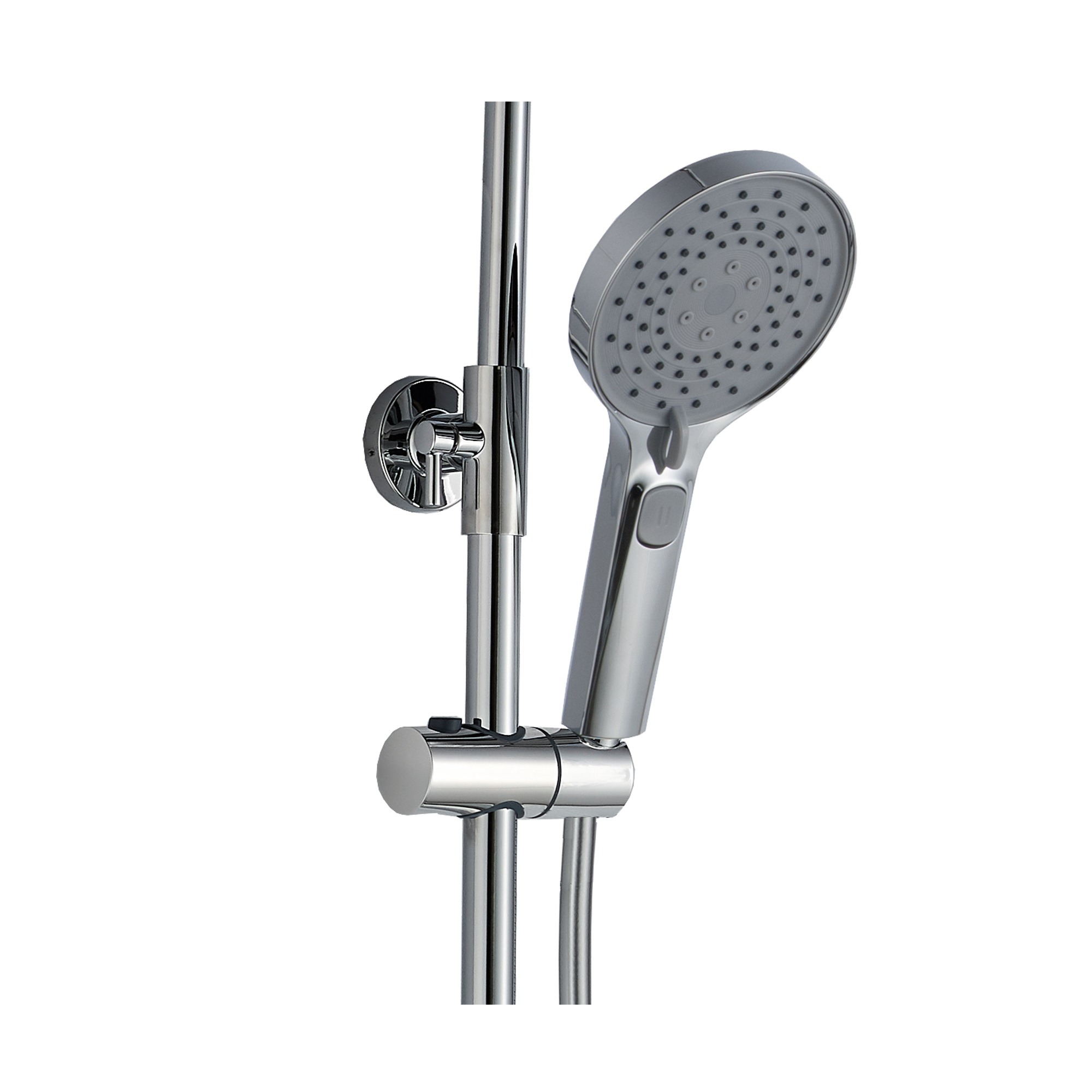 Sky FS04C-PVD Душевая стойка (150 см) со смесителем латунь, хром EvaGold