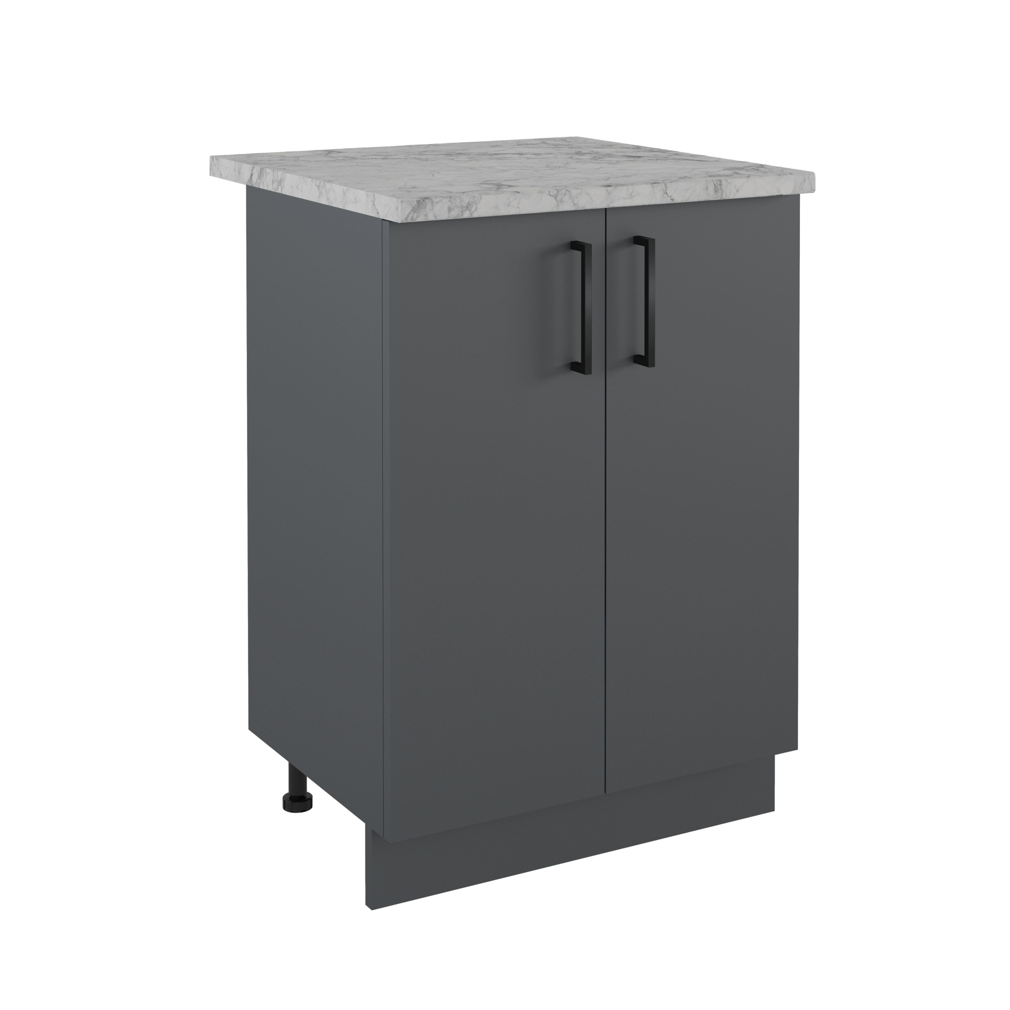 600 Стол рабочий/разделочный - Графит (60*84*43)