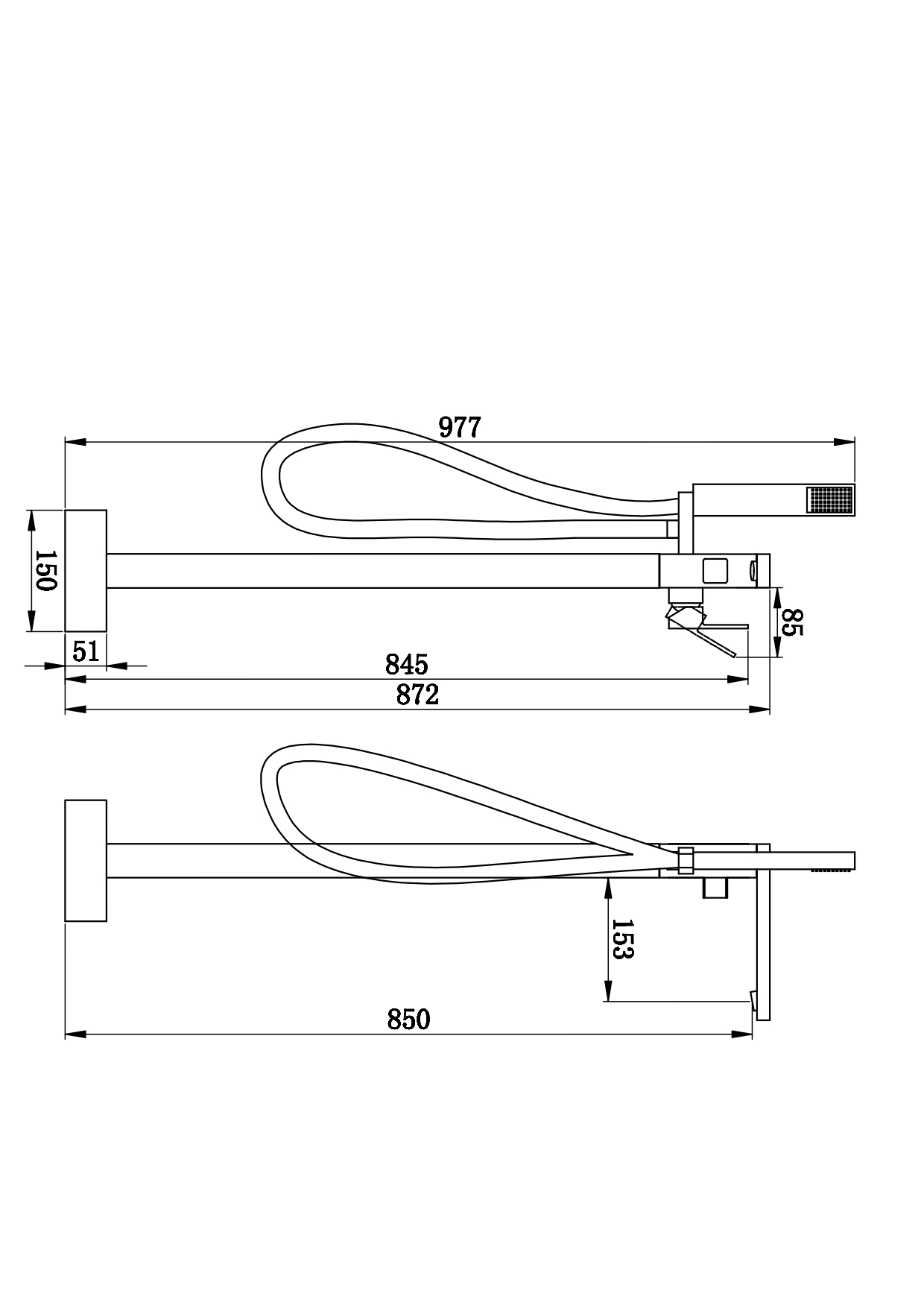 Напольный смеситель Вега, хром, латунь, EvaGold