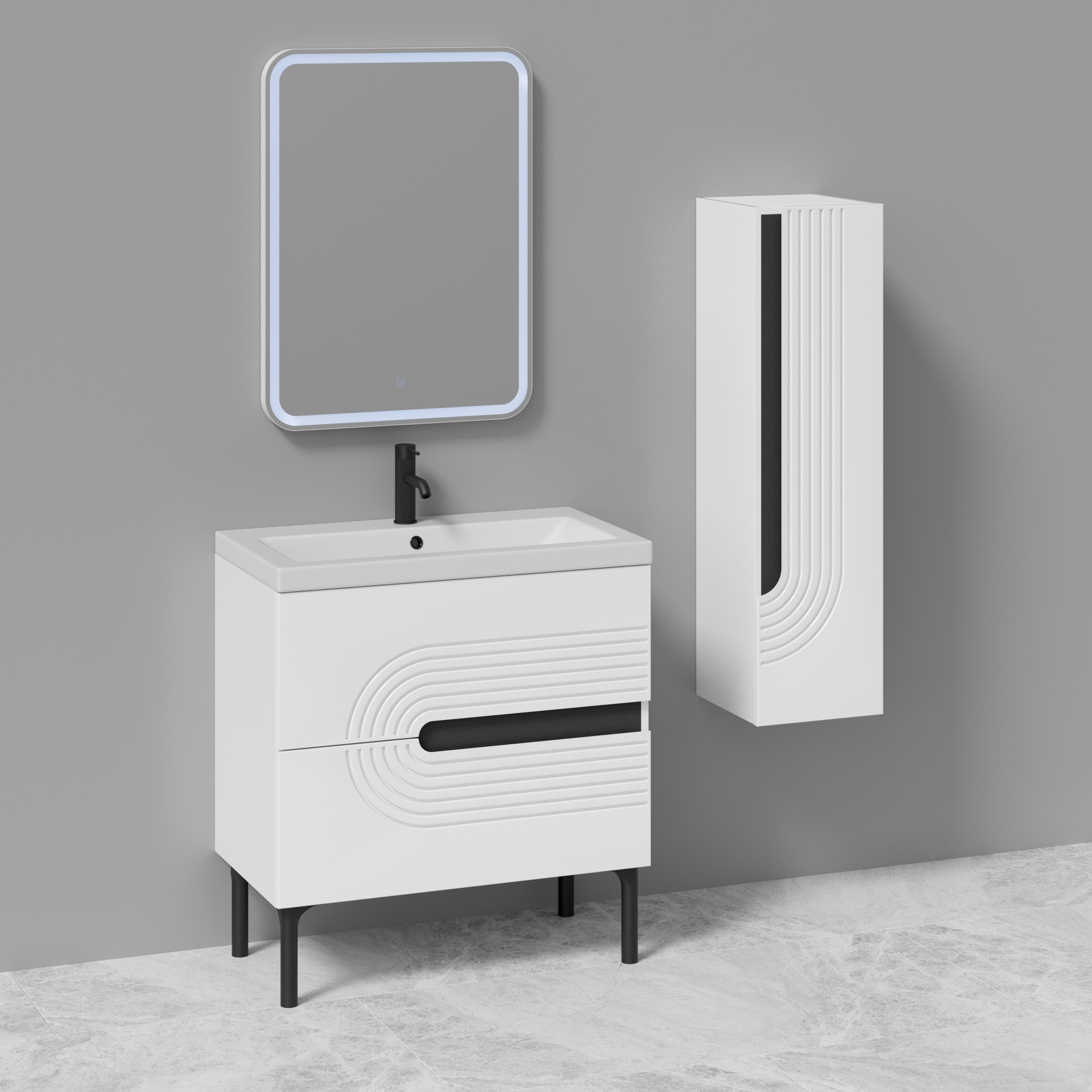 30 Пенал подвесной "Селеста 30" (правый)