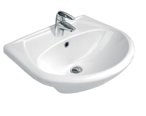 50 Раковина встраив.: ERICA ERI50 1 отв., белый, Сорт1(21)