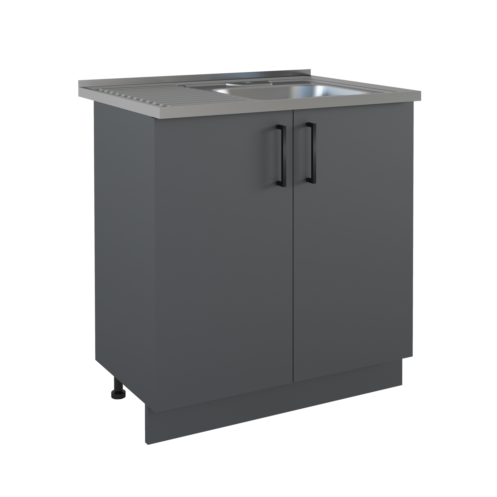 800 Стол под мойку - Графит (мойки 50*80, 60*80)