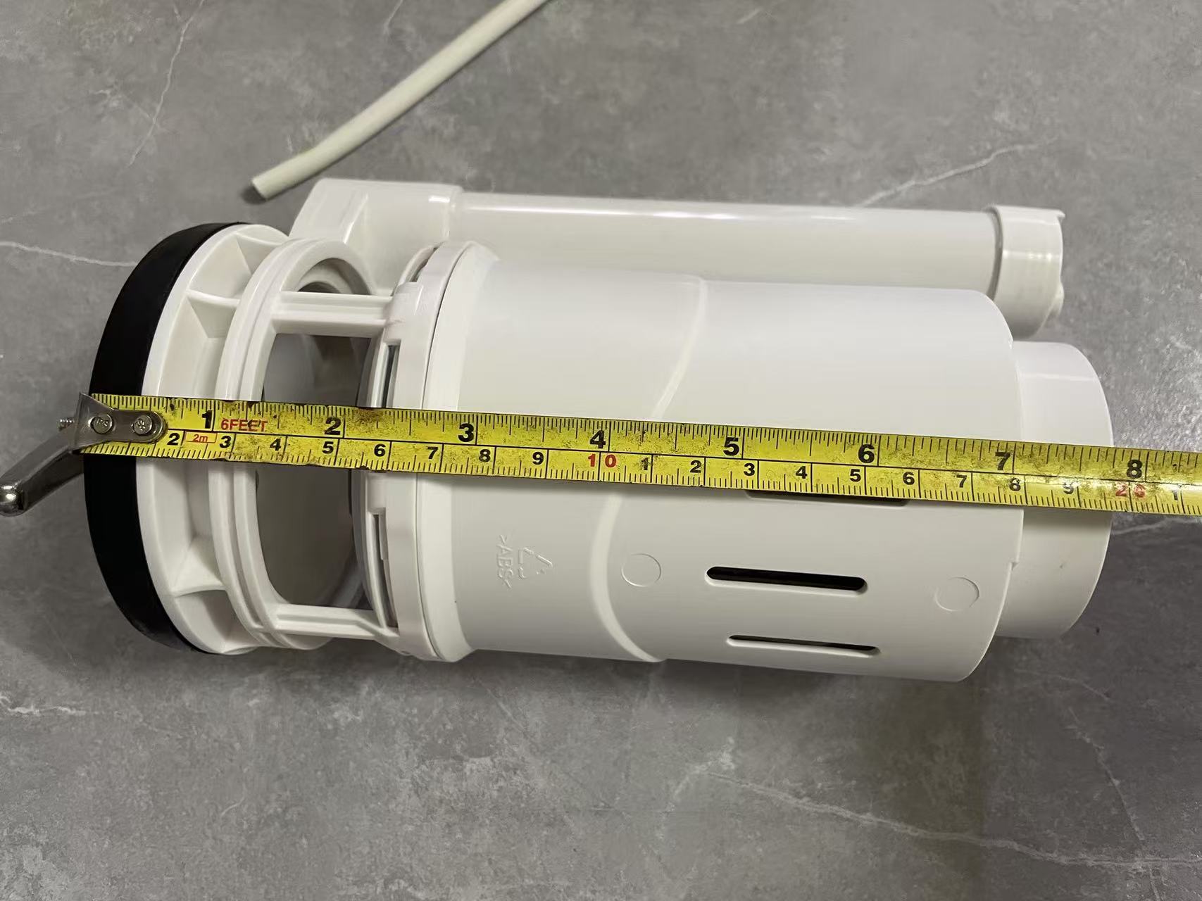 Арматура 2х кноп., ниж. подвод воды для унитаза-моноблока T1087- h=20,5