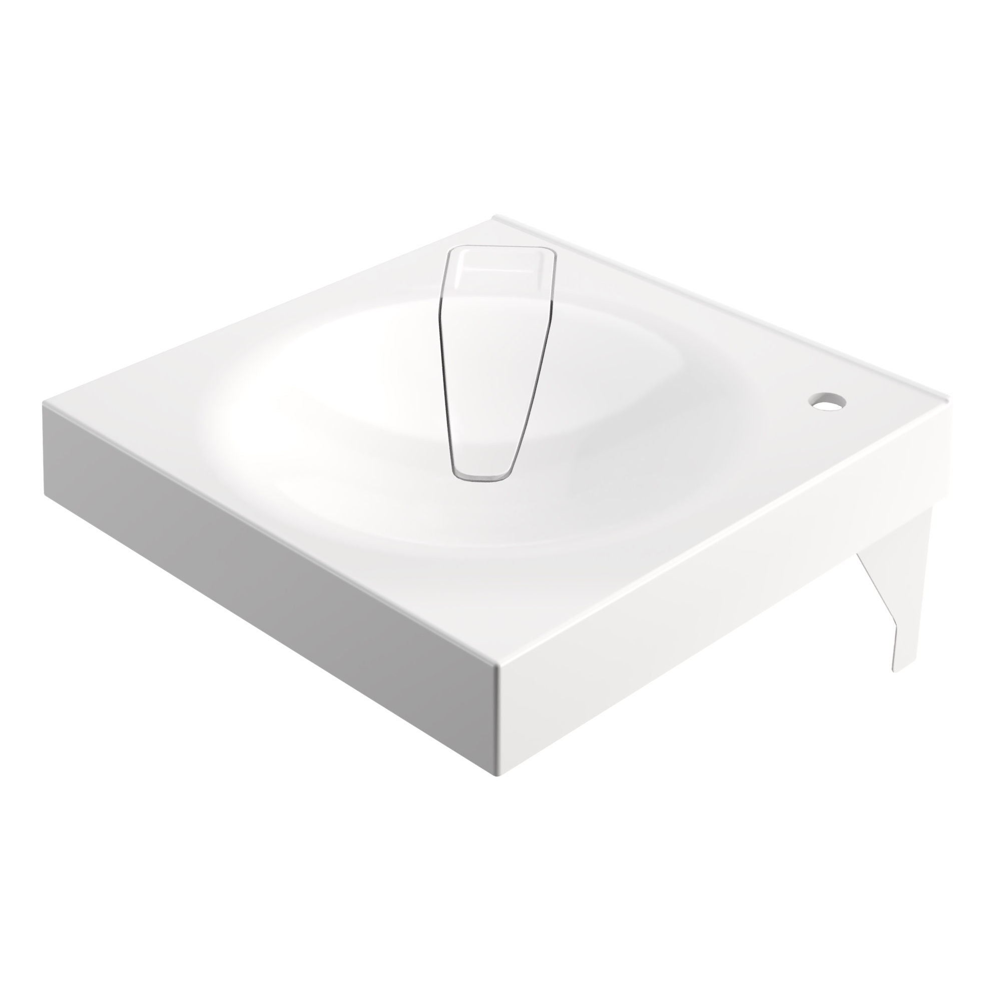 Раковина Sergio 600 на стир. машину  600*600*110 (кронштейны, сифон в компл)  