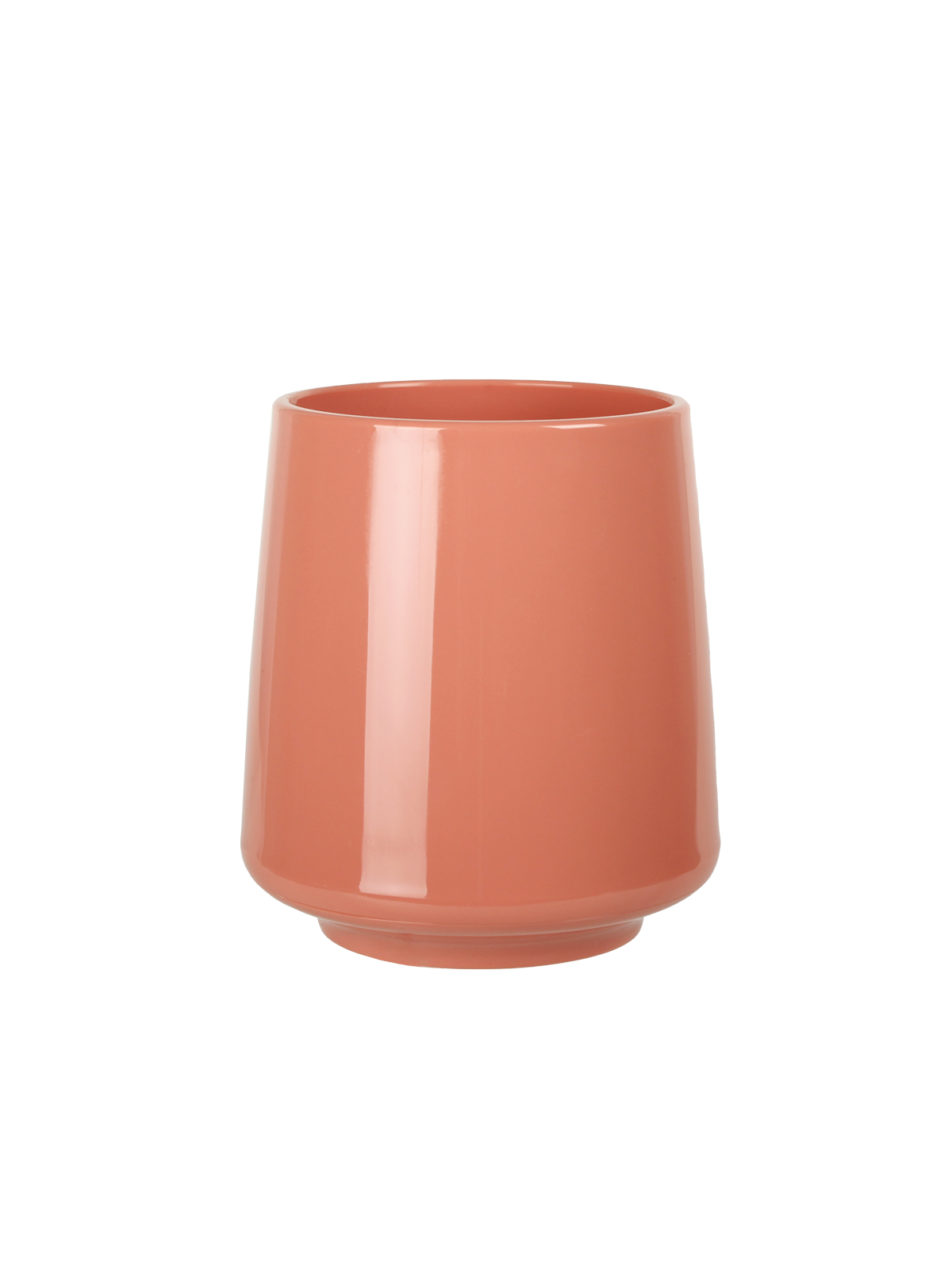 стакан д/зубн. щеток пластик Блум коралл