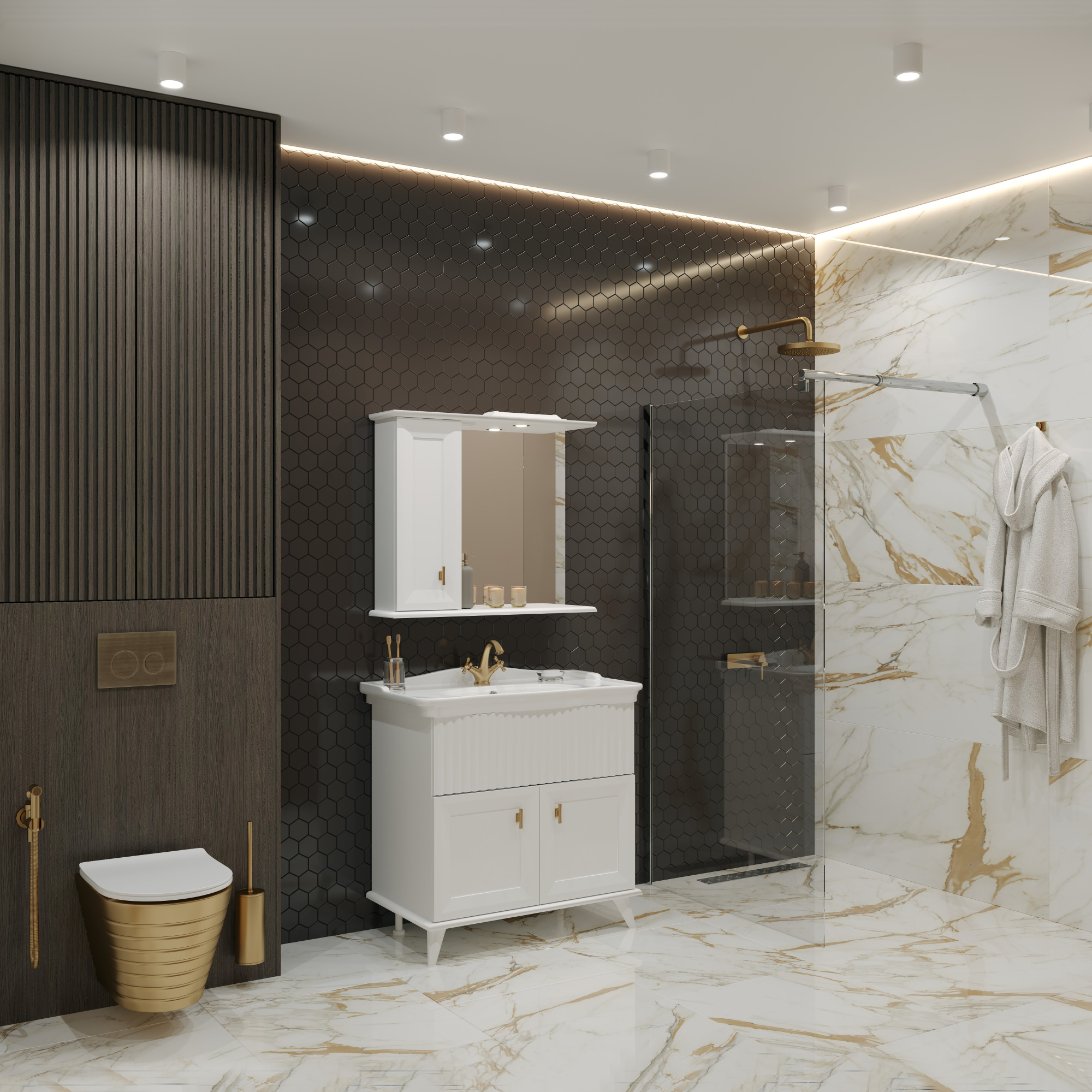 85 Зеркало-шкаф "Retro 85" №2