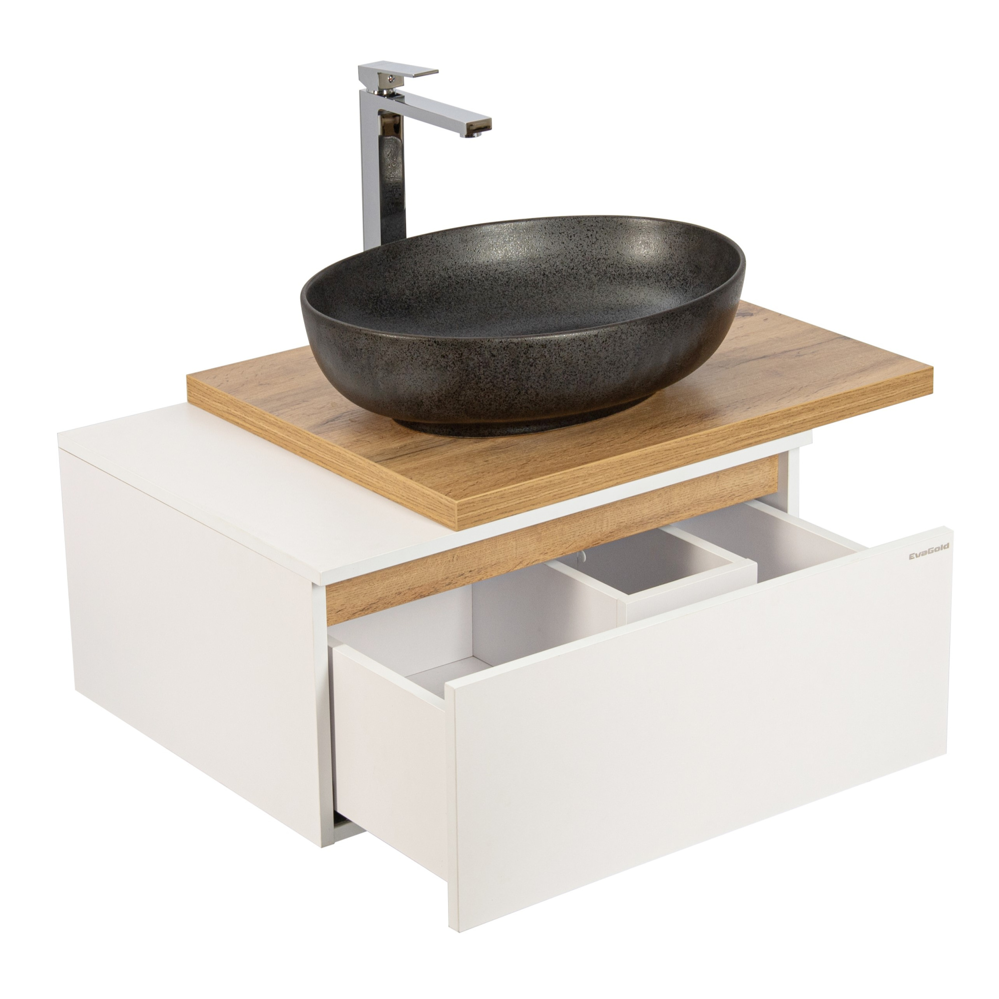 80 Подвесная тумба "Forest 80" (ум. А433 BM /А433 WGM) Pur-клей