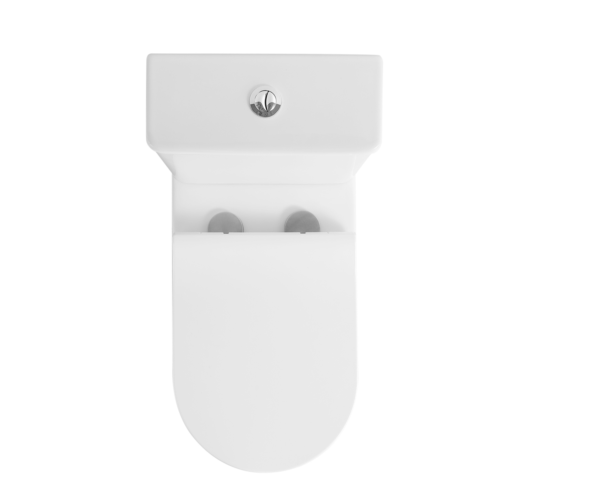 Унитаз-компакт EG306T безободковый круговой смыв, сиденье тонкое ДП, крепления, арматура, горизонтальный выпуск (T2334)