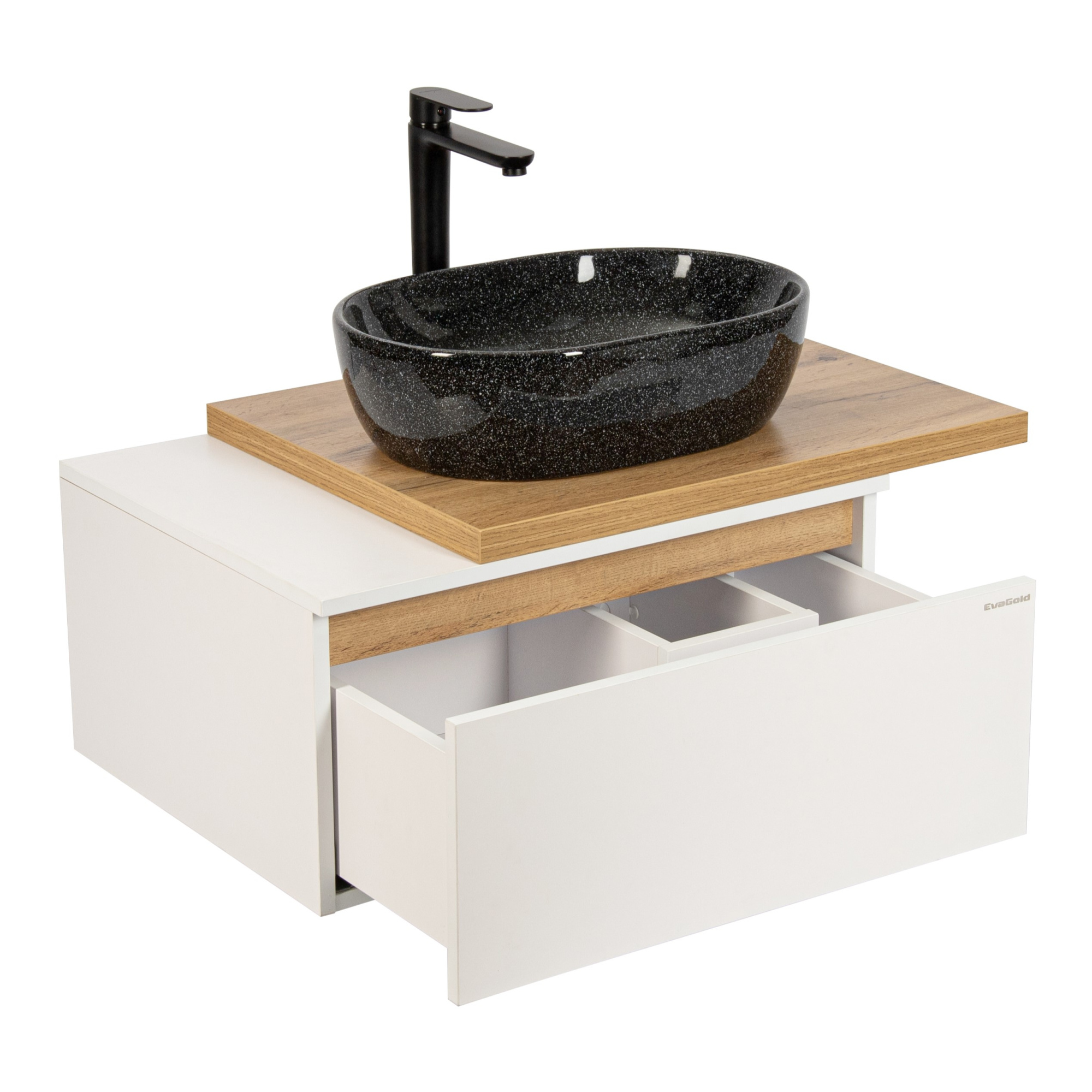 80 Подвесная тумба "Forest 80" (ум. А433 BM /А433 WGM) Pur-клей