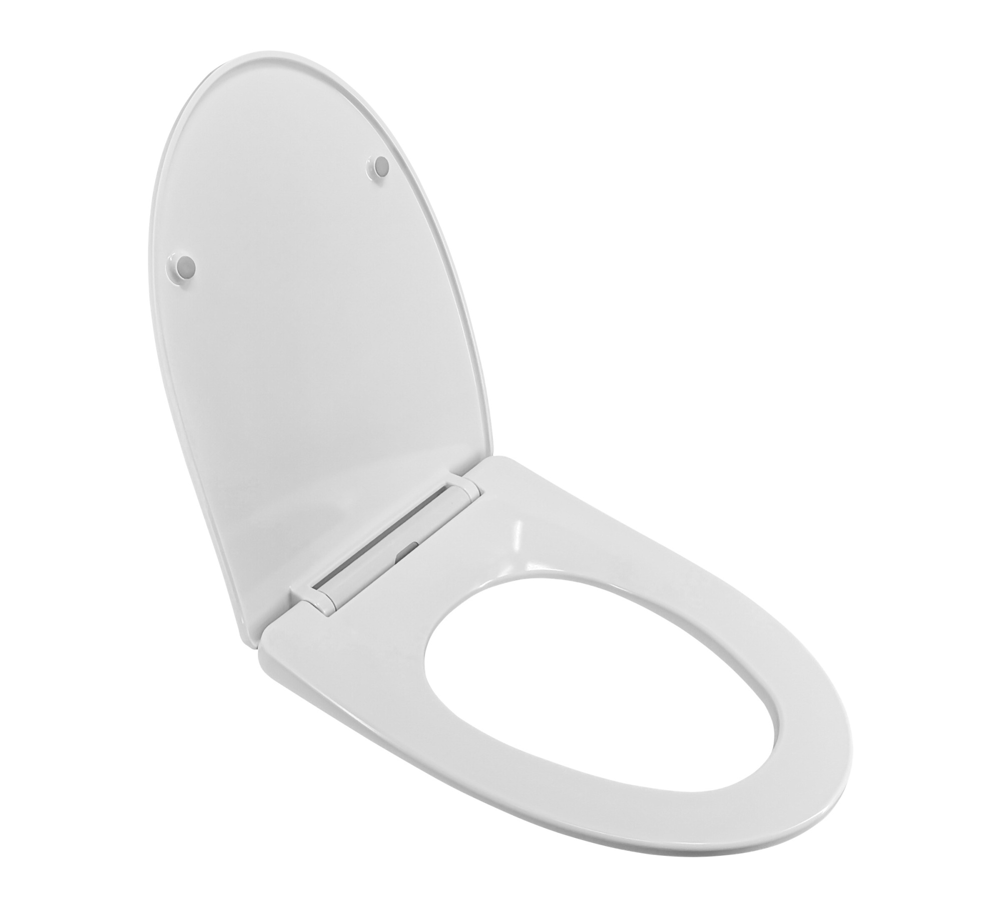 Сиденье ДП с доводчиком для унитаза 5003, 5003B (подходит к T1017, T1087, SM9601R, SM9614, K51)