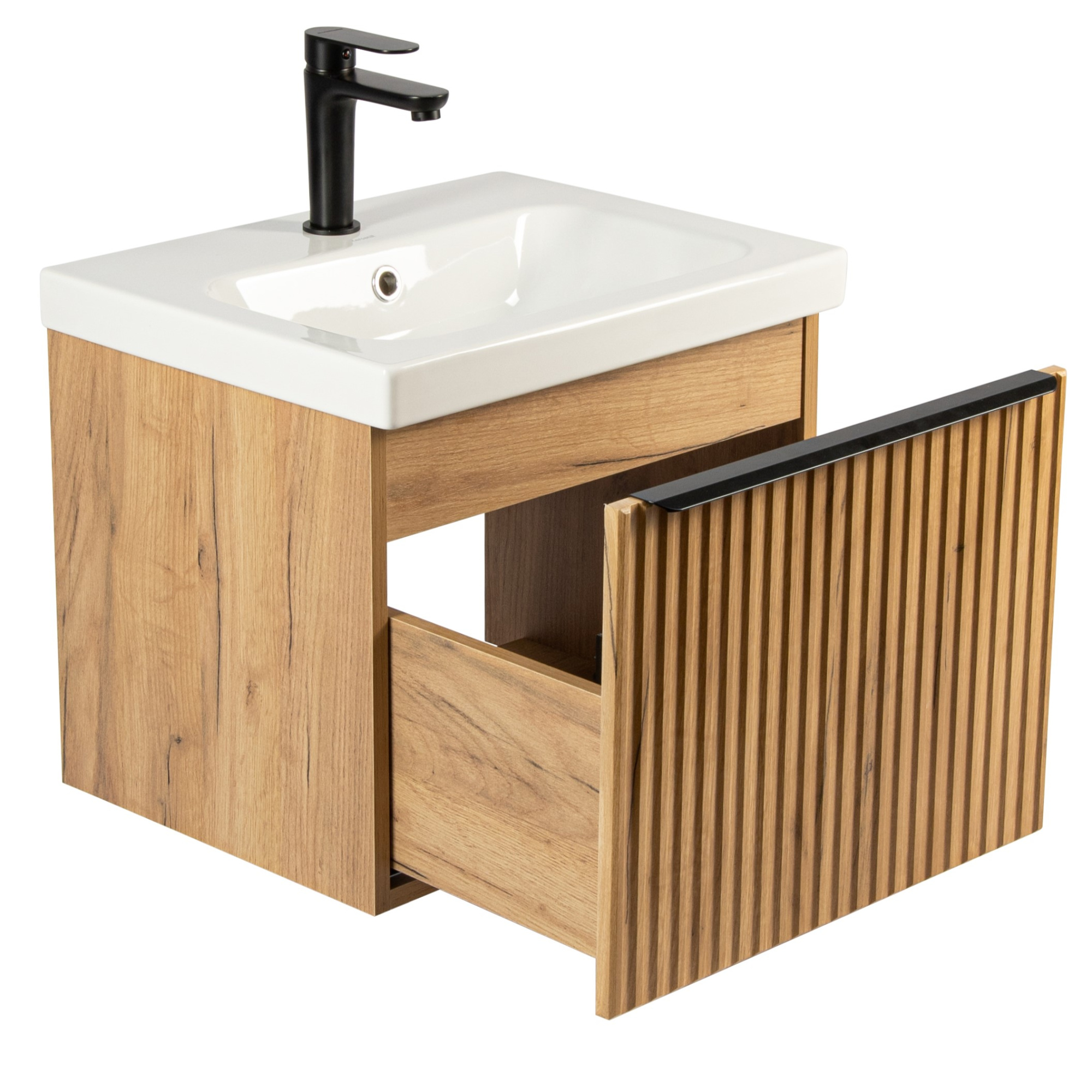 50 Тумба подвесная "Tai 50" дуб вотан (ум. Фостер 500, Fest 50, Como 50)