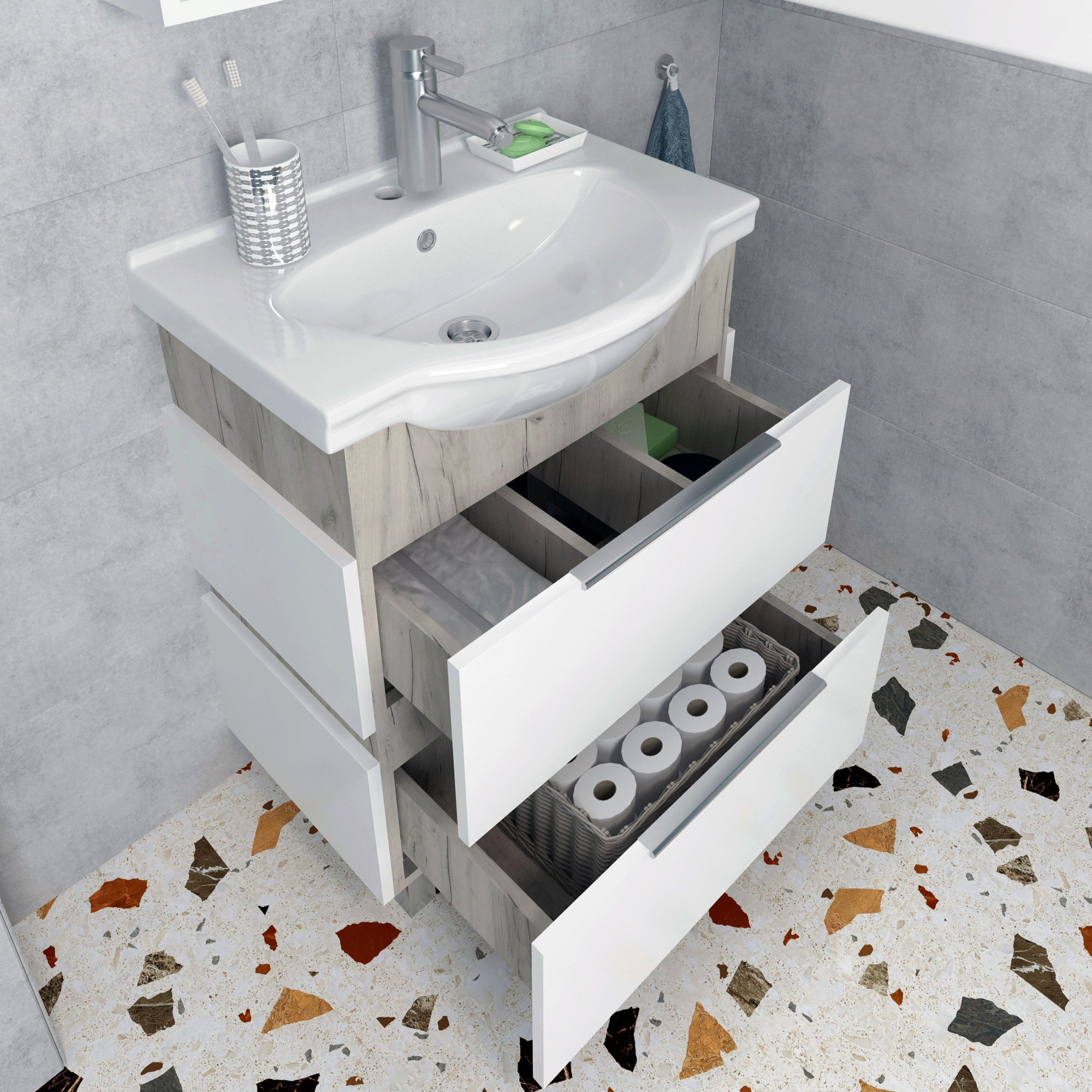 60 Тумба "Ares 60" (ум. Элегия 60) Pur-клей