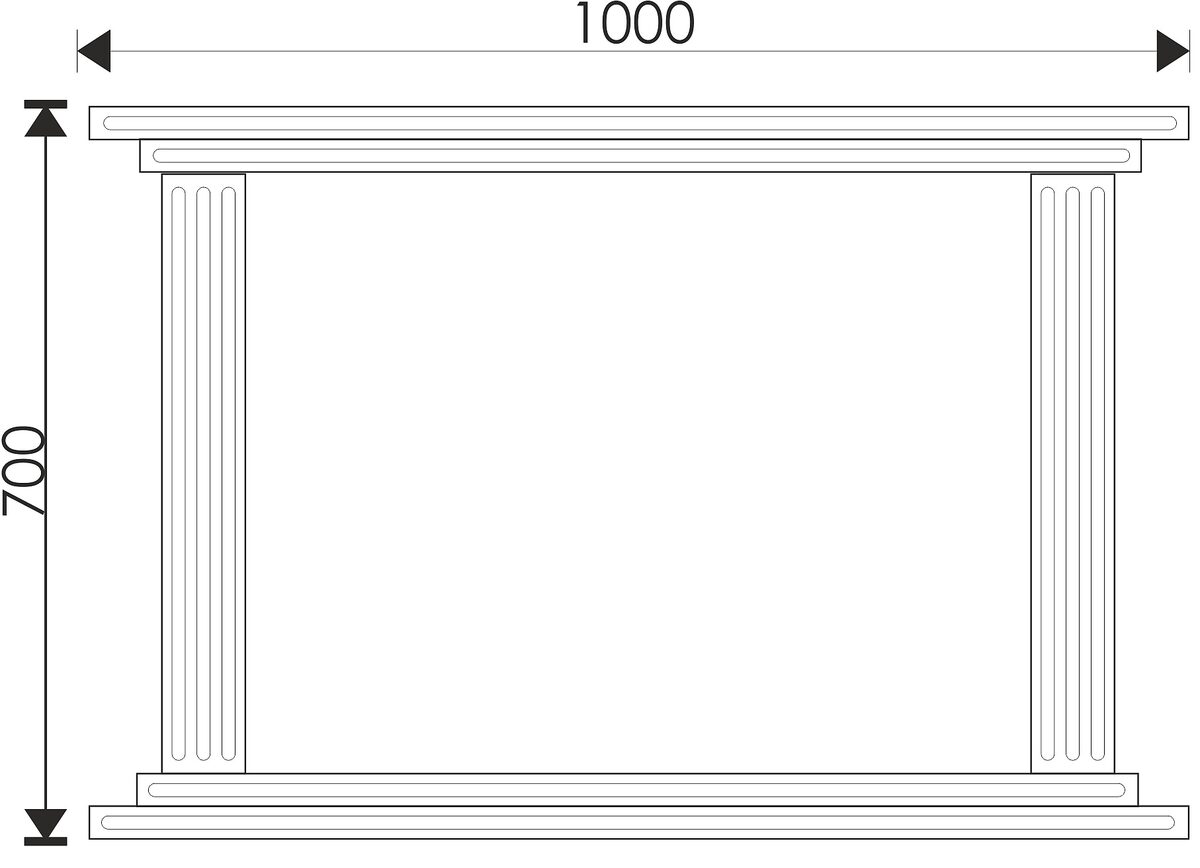 100 Зеркало "Taylor 100"