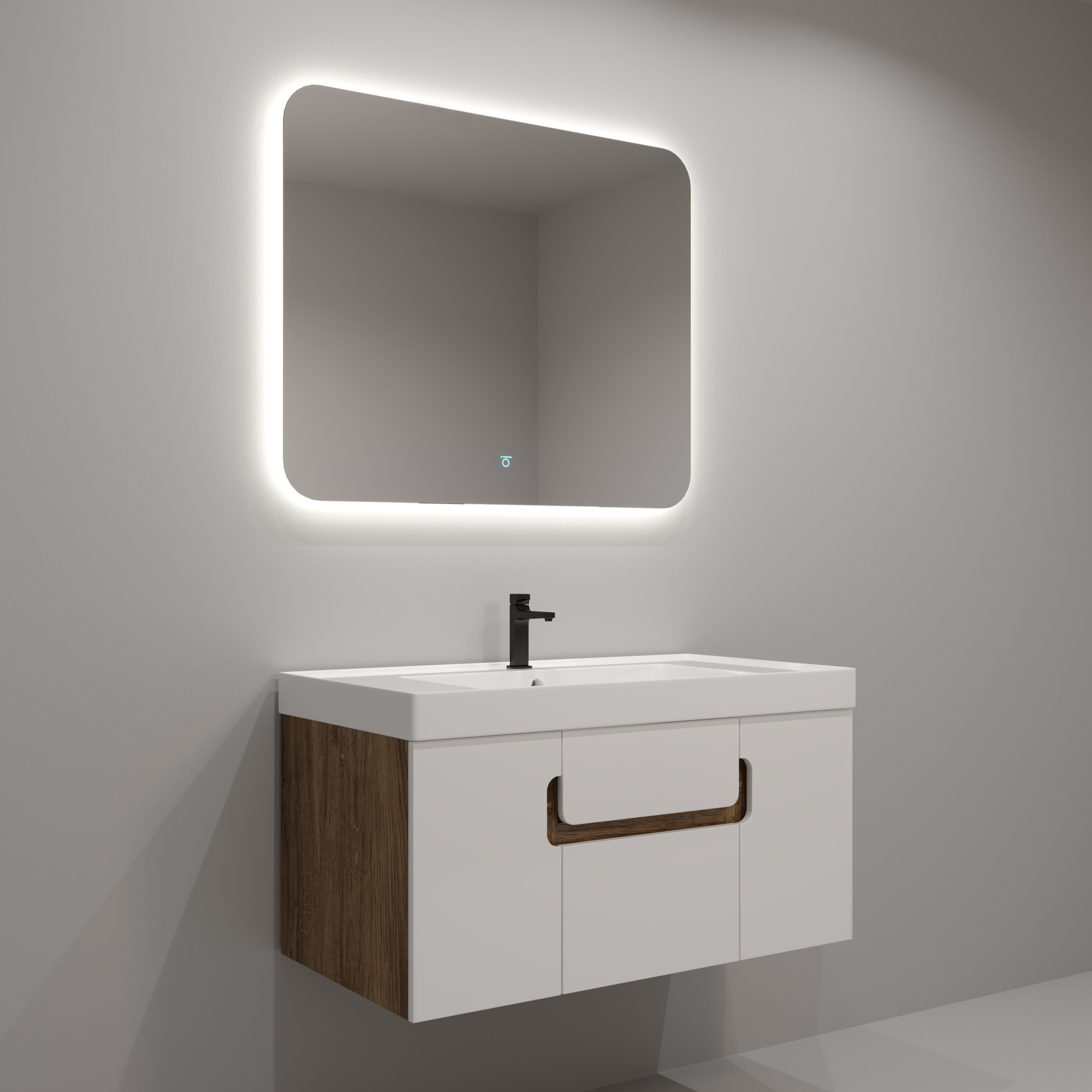 100 Подвесная тумба "Demi 100" (ум. Грэмми 1000, Line 100, Adel 100)