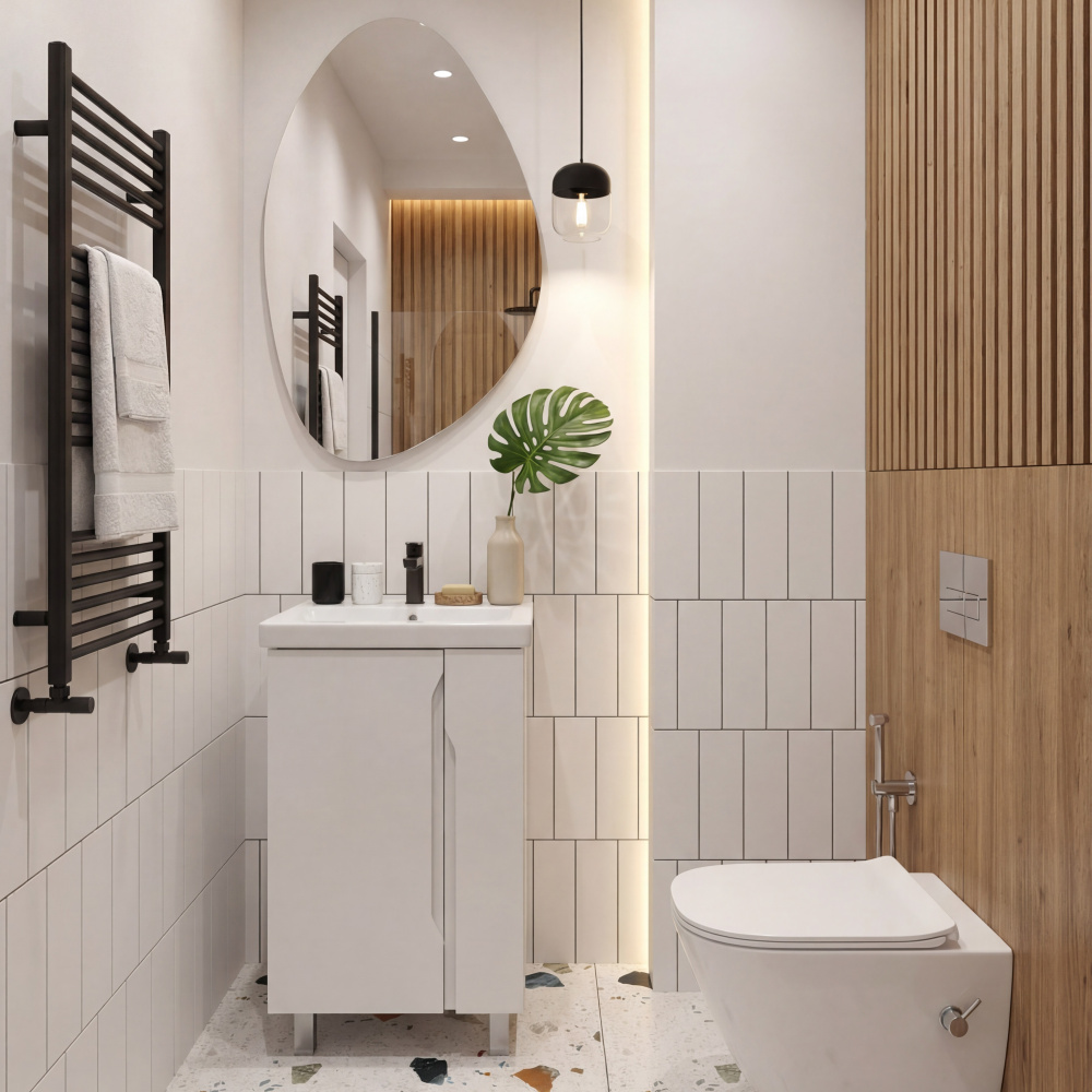 50 Тумба "Ками 50" (ум. Фостер 500), цвет белый