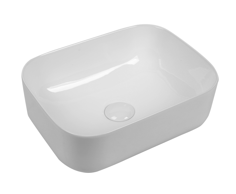 Умывальник накладной A408B прямоугольник без перелива (410*310*140 мм)