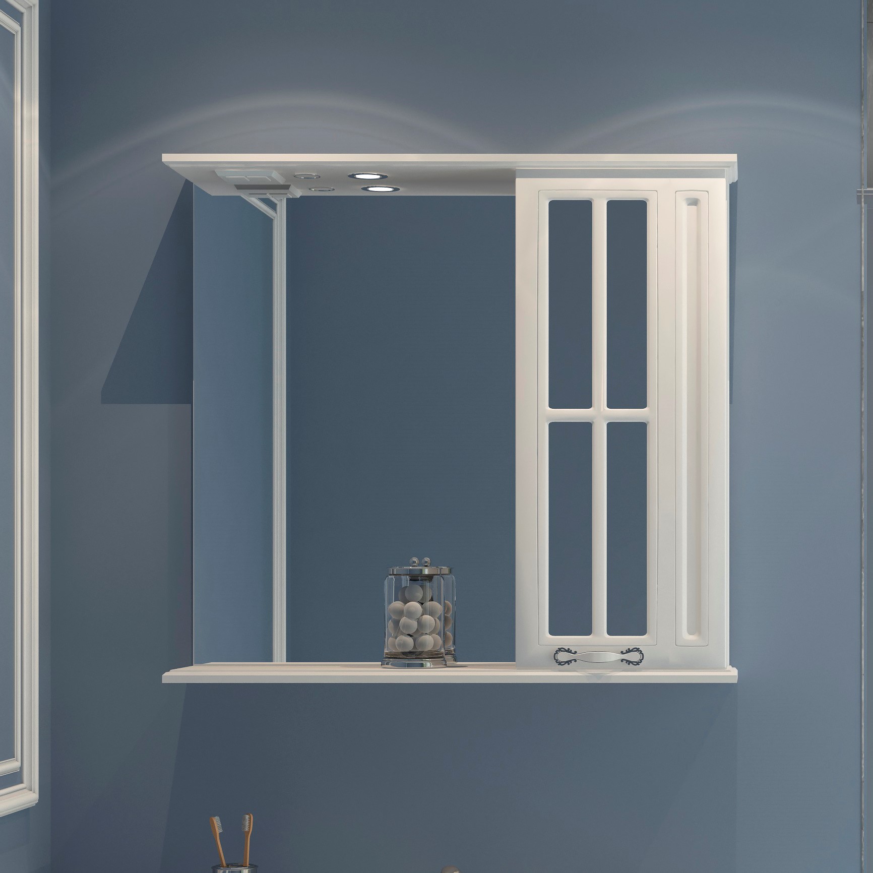 85 Зеркало-шкаф "Giovanni 85"