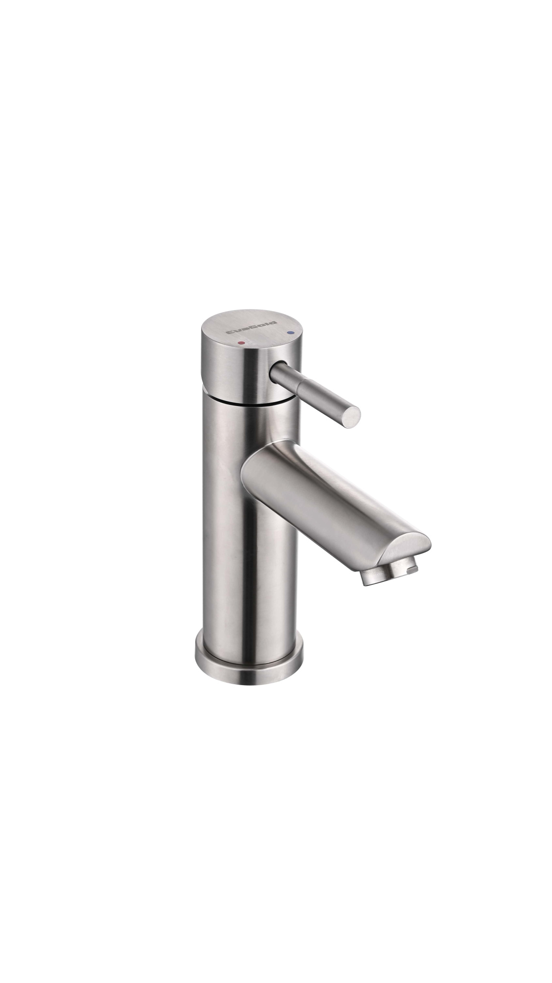 Смеситель для раковины Монтес, нержавеющая сталь, EvaGold