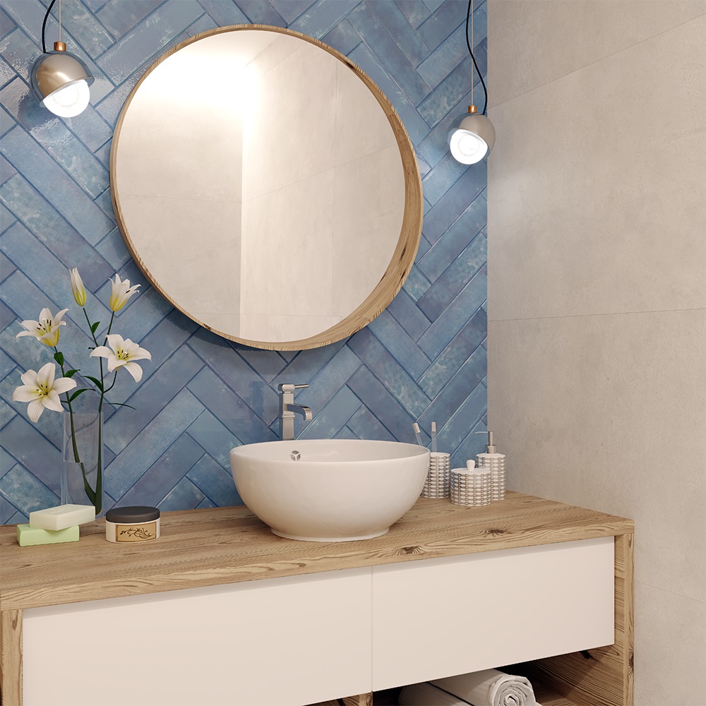 Умывальник накладной A002 круг с переливом (430*430*170 мм)