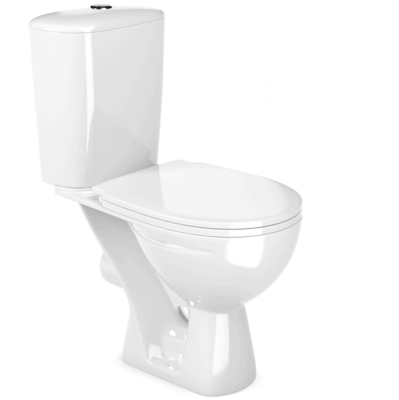 Унитаз-компакт Фобос home de lux горизонт. выпуск,  2 уров. арматура