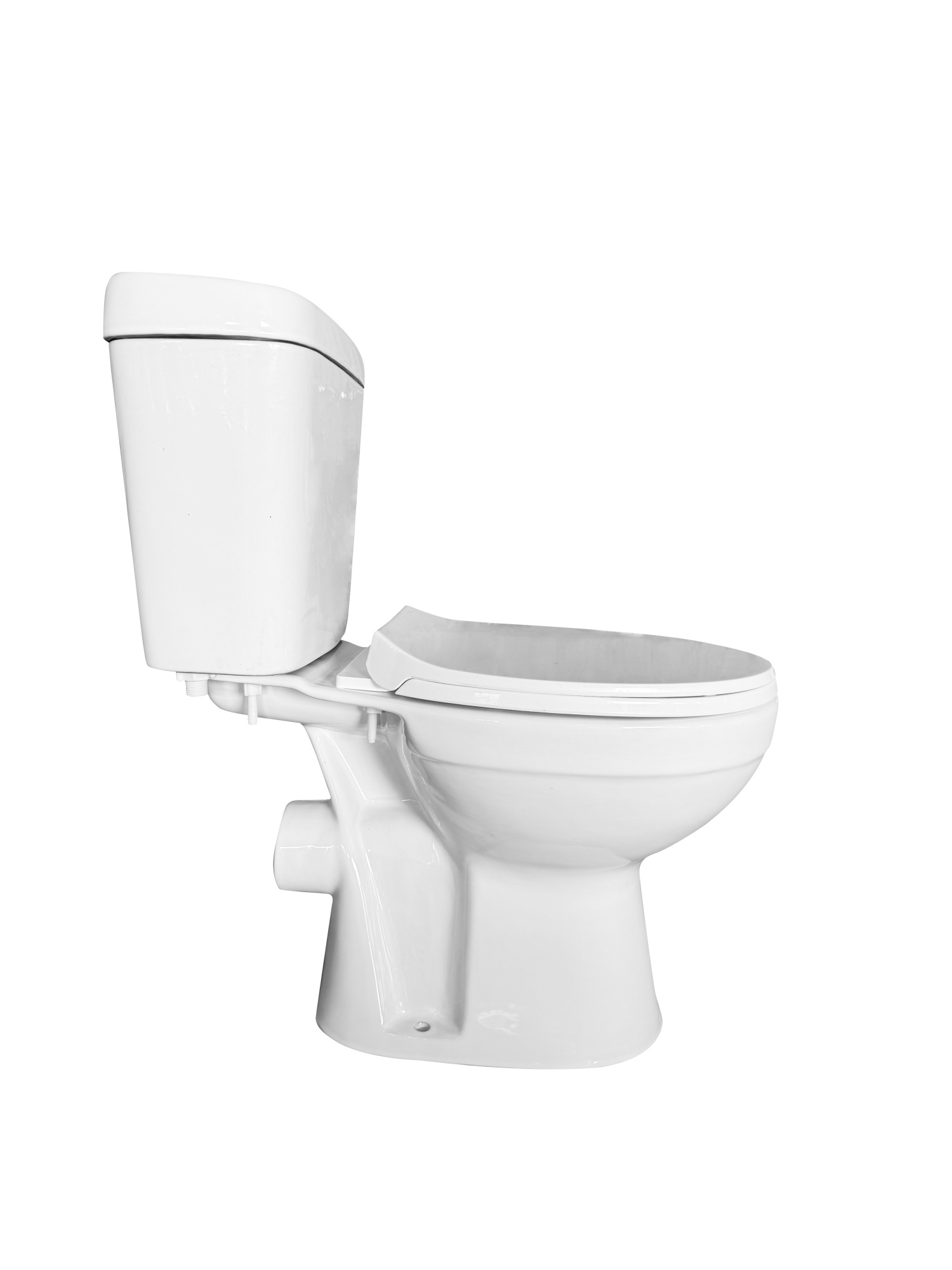 A2101 Унитаз-компакт, сиденье ПП, крепления, арматура, гориз. выпуск 1к.