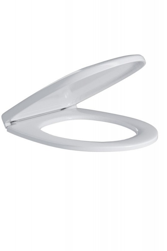 цСиденье д/унитаза:TRENTO/JUST с кр.термопласт. Lifting, , белый, Сорт1