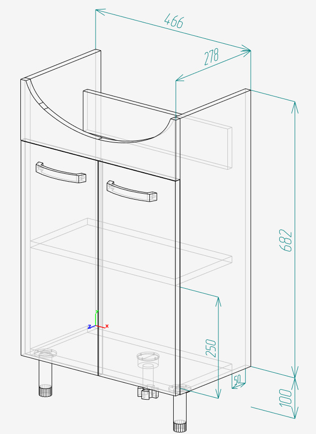 50 Тумба Лино (ум. Альфана 52) в разборе