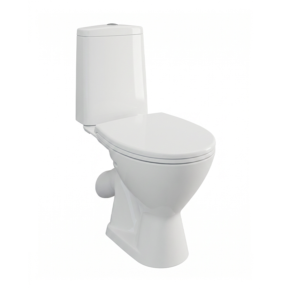 Компакт:JUST JUS031 ,3/6 л., с кр.термопл. косой вып., lifting., белый, Сорт1 (12)