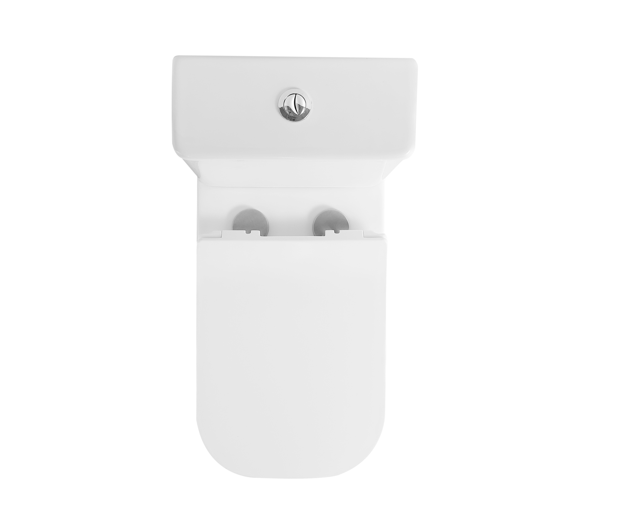 Унитаз-компакт EG307T безободковый круговой смыв, сиденье тонкое ДП, крепления, арматура, горизонтальный выпуск (T2335)